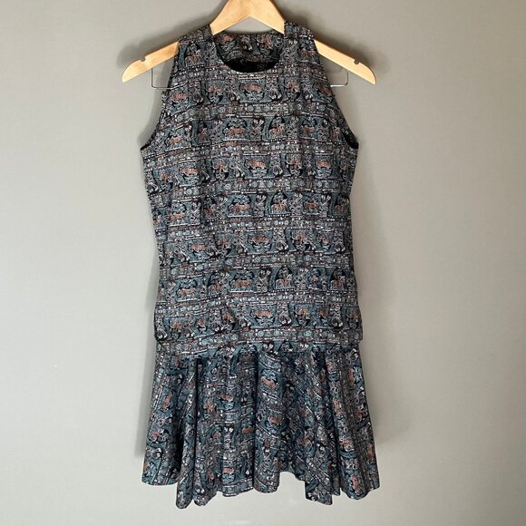 Retro Liberty Cotton Circle Skirt & Top - Picture 2 of 9